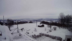 Pohled na jih, hrad Trosky