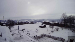 Pohled na jih, hrad Trosky