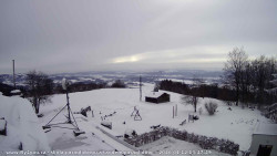 Pohled na jih, hrad Trosky