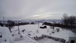 Pohled na jih, hrad Trosky