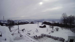 Pohled na jih, hrad Trosky