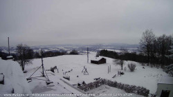 Pohled na jih, hrad Trosky