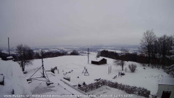 Pohled na jih, hrad Trosky