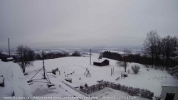 Pohled na jih, hrad Trosky