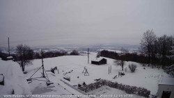 Pohled na jih, hrad Trosky