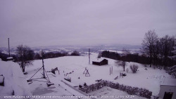 Pohled na jih, hrad Trosky