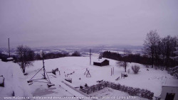 Pohled na jih, hrad Trosky