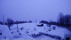 Pohled na jih, hrad Trosky