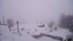 Pohled na jih, hrad Trosky