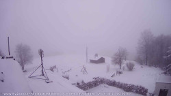 Pohled na jih, hrad Trosky