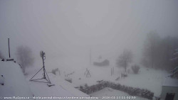 Pohled na jih, hrad Trosky