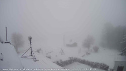 Pohled na jih, hrad Trosky