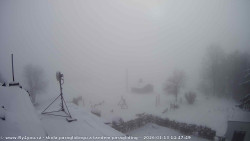 Pohled na jih, hrad Trosky