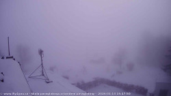 Pohled na jih, hrad Trosky