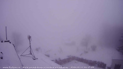 Pohled na jih, hrad Trosky