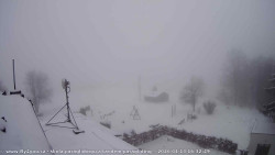 Pohled na jih, hrad Trosky