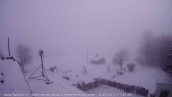 Pohled na jih, hrad Trosky