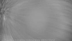 Pohled na jih, hrad Trosky