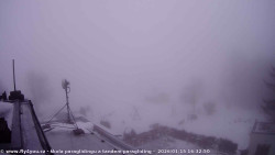 Pohled na jih, hrad Trosky