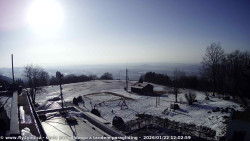 Pohled na jih, hrad Trosky