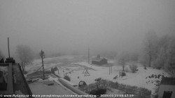 Pohled na jih, hrad Trosky