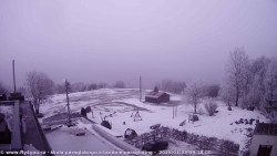 Pohled na jih, hrad Trosky