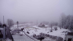 Pohled na jih, hrad Trosky