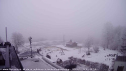 Pohled na jih, hrad Trosky