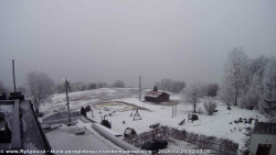 Pohled na jih, hrad Trosky