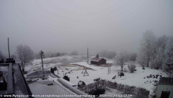 Pohled na jih, hrad Trosky