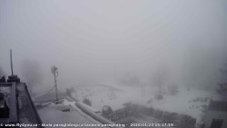 Pohled na jih, hrad Trosky