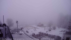 Pohled na jih, hrad Trosky