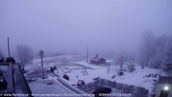 Pohled na jih, hrad Trosky