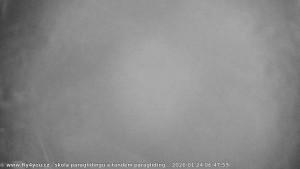 Kozákov - Pohled na jih, hrad Trosky - 24.1.2026 v 05:30 Kozákov - Pohled na jih, hrad Trosky - 24.1.2026 v 05:30