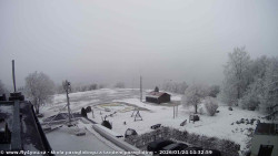 Pohled na jih, hrad Trosky