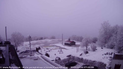 Pohled na jih, hrad Trosky