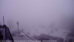 Pohled na jih, hrad Trosky