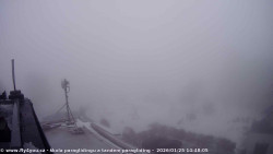 Pohled na jih, hrad Trosky