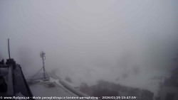 Pohled na jih, hrad Trosky