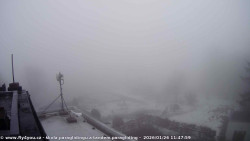 Pohled na jih, hrad Trosky