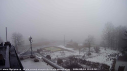 Pohled na jih, hrad Trosky