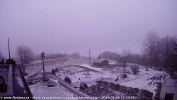 Pohled na jih, hrad Trosky