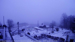 Pohled na jih, hrad Trosky