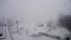 Pohled na jih, hrad Trosky