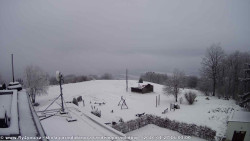 Pohled na jih, hrad Trosky