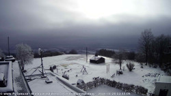 Pohled na jih, hrad Trosky