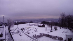 Pohled na jih, hrad Trosky