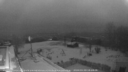 Pohled na jih, hrad Trosky