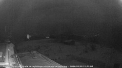 Pohled na jih, hrad Trosky