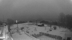 Pohled na jih, hrad Trosky